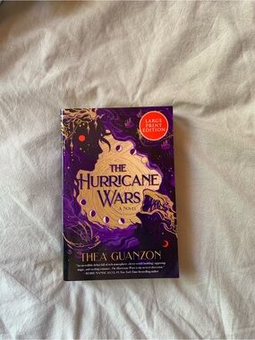 The Hurricane Wars by Thea Guanzon paperback Large print edition